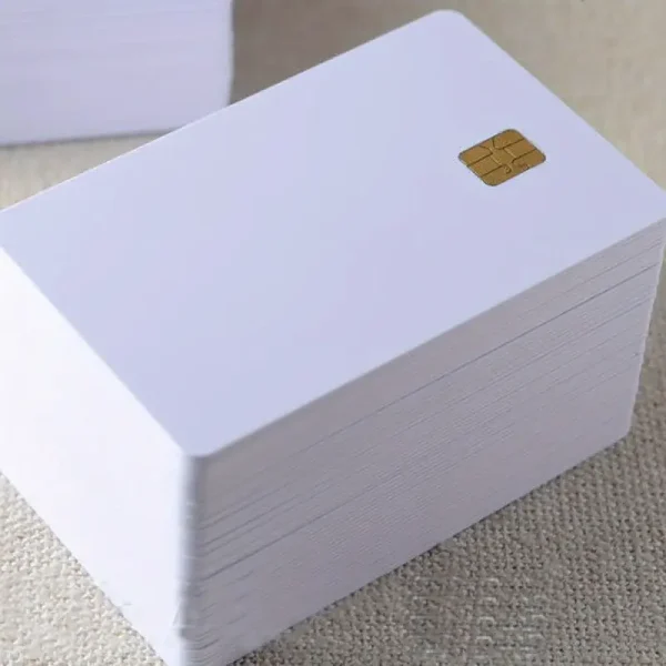 100 pcs chip & magnetic stripe sle 4442 card, pvc material, office supplies, membership & vip card, secure payment & access card